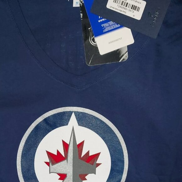 Fanatics DUSTIN BYFUGLIEN #33 Winnipeg Jets Womens T-Shirt - Picture 4 of 4